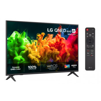 LG 43QNED80B6B 43 inch QNED MiniLED 4K UHD 60Hz išmanusis televizorius (2026)