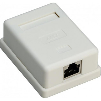Goobay RJ45 lizdas, 1 prievadas, CAT 6, STP – ekranuotas