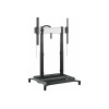 Vogel's Rise 5108 Quickrise motorizuotas pakeliamas grindinis stovas 65-86 inch ekranams, juodas