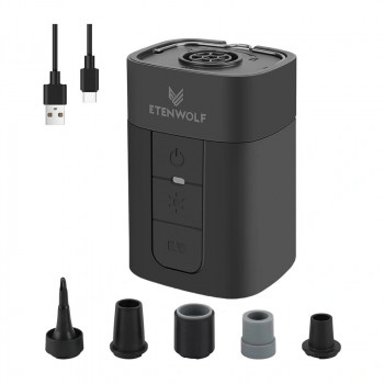 Etenwolf AIR 5 Pro elektrinis siurblys su 10400mAh baterija (juodas)
