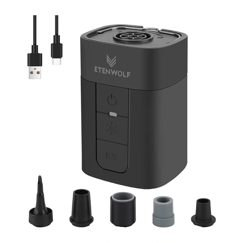 Etenwolf AIR 5 Pro elektrinis siurblys su 10400mAh baterija (juodas)