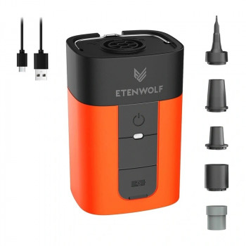 Etenwolf AIR 5 elektrinis siurblys su 5200 mAh baterija (oranžinės spalvos)
