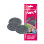 YORK plieninė tinklelinė šveitimo priemonė, 3 vnt.