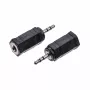 Gembird garso adapteris 3,5 mm lizdas – 2,5 mm kištukas