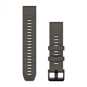 Garmin QuickFit 22 laikrodžio apyrankės, Pebble pilkos silikoninės [010-14559-00]