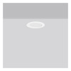Rzb Zimmermann Leuchten TOLEDO FLAT+ apvalus lubinis downlight šviestuvas 901807.002, 4,5...9,5 W, 570...1150 lm