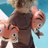 Sunnylife vaikiškos pripučiamos rankovės – Tino the Tiger