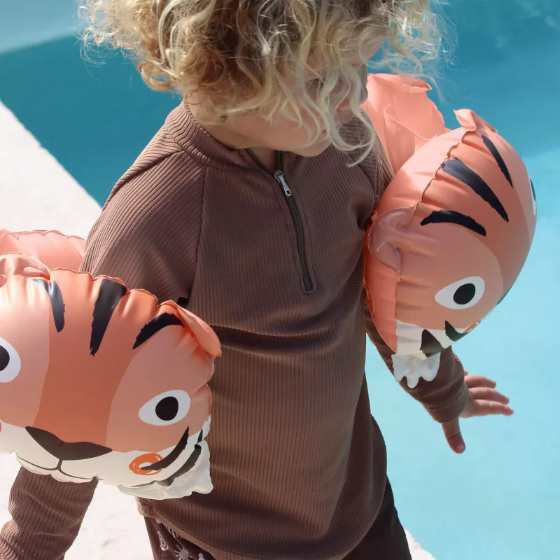 Sunnylife vaikiškos pripučiamos rankovės – Tino the Tiger