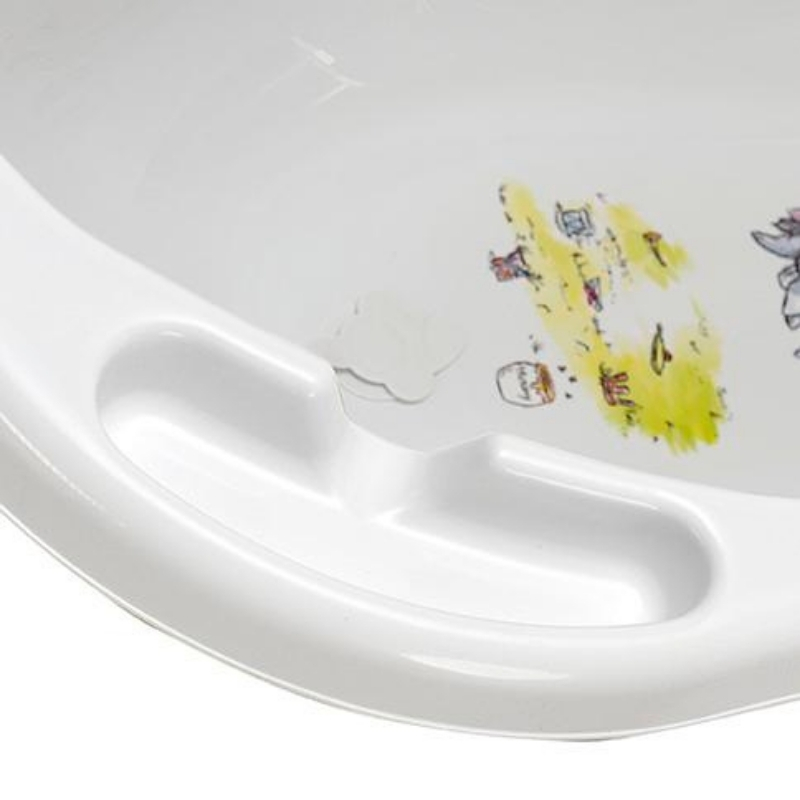 Keeeper Maria Winnie the Pooh kūdikių vonelė 100 cm su kamščiu, 100x51x29 cm, balta