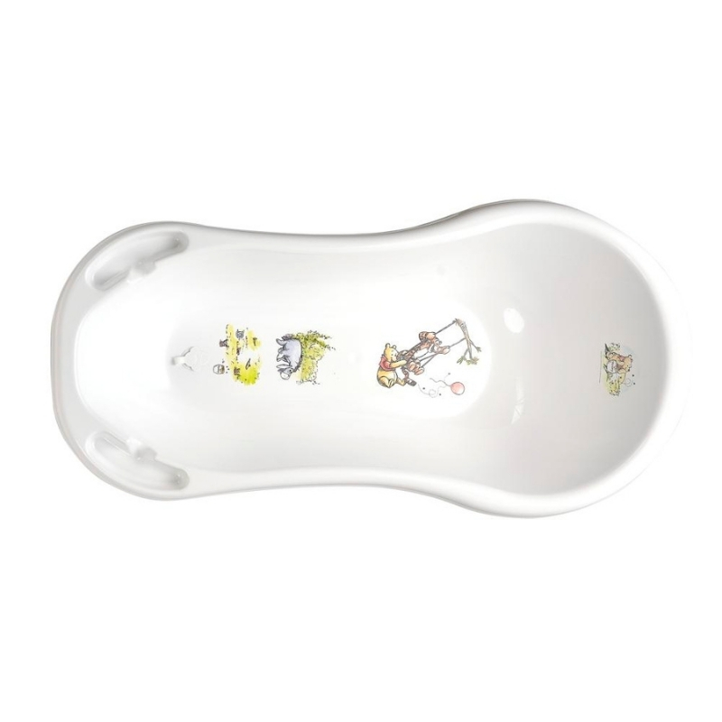 Keeeper Maria Winnie the Pooh kūdikių vonelė 100 cm su kamščiu, 100x51x29 cm, balta