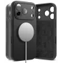 Ringke silikoninis magnetinis MagSafe dėklas iPhone 18 Pro Max, juodas