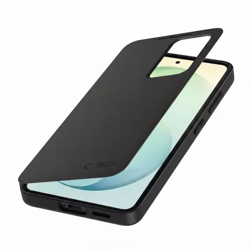 Tech-Protect Smart Wallet dėklas Samsung Galaxy S26 FE, matinis juodas