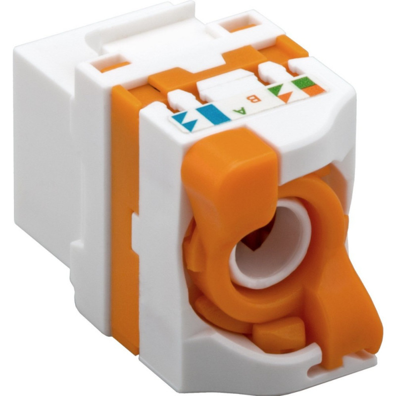 Techly 028573 Keystone modulis RJ45 UTP Cat6, savaiminio užspaudimo, skirtas PoE
