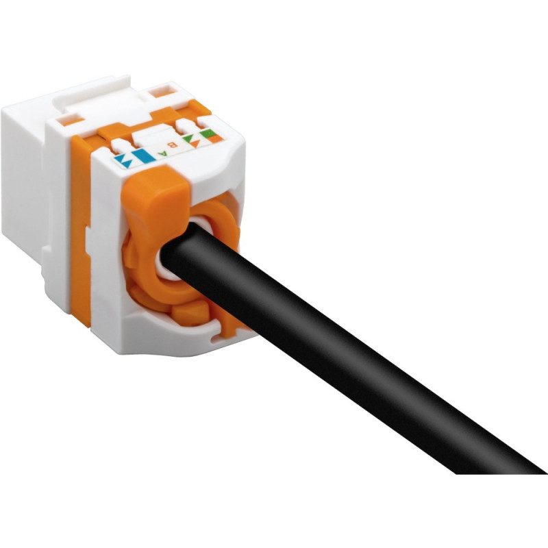 Techly 028573 Keystone modulis RJ45 UTP Cat6, savaiminio užspaudimo, skirtas PoE