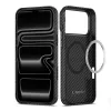Tech-Protect Ion Carbon Magsafe išmaniojo telefono dėklas iPhone 17 Pro Max / 18 Pro Max, juodas/sidabrinis