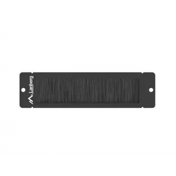 Lanberg šepetėlių panelė 10 inch stelažo spintai, juoda (AK-1104-B)