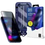 3mk HardGlass Max Privacy stiklas su aplikatoriumi, skirtas Samsung Galaxy A57, juodas