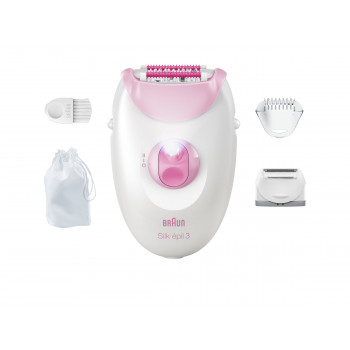 Braun Silk 3 SE3-033 epiliatorius su priedais