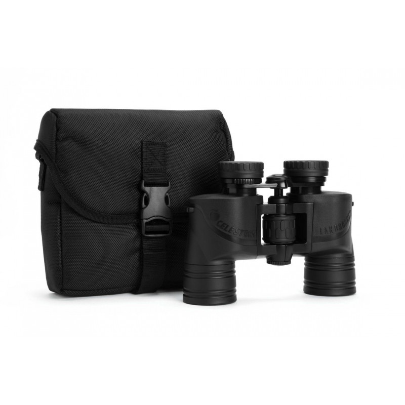 Celestron LandScout 8x40 Porro žiūronai BaK-4 Porro juodi