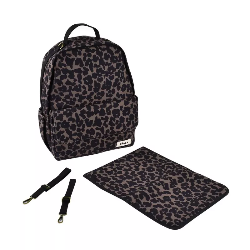 Beaba kuprinė mamoms „Tokyo Leopard“