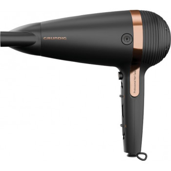 Grundig HD 7081 plaukų džiovintuvas, juodas–rožinio aukso, 2100 W