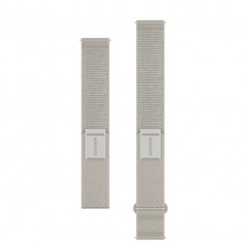 Garmin Quick Release Bands (20 mm) Ivory ComfortFit nailono apyrankė