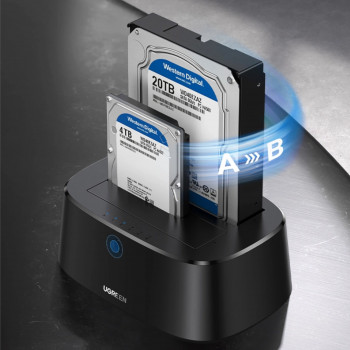 UGREEN CM198 2.5 inch/3.5 inch SATA HDD/SSD į USB 3.0 prijungimo stotis (50857)