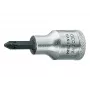 Gedore IKS 19 PZD 2 galvutė su antgaliu, Pozidriv PZ 2, 1/2 inch (12,5 mm) (6156680)