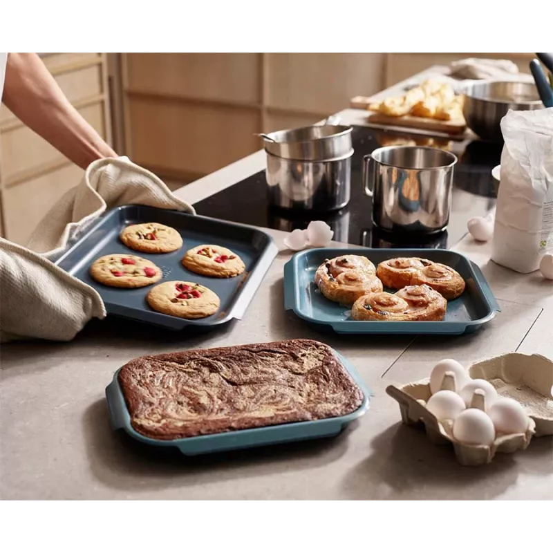 Joseph Joseph Nest Bake 3 dalių mėlyna kepimo skarda