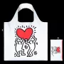 LOQI Keith Haring krepšys – Dancing Heart (atspindintis)