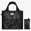 LOQI Basquiat krepšys – Crown juodas