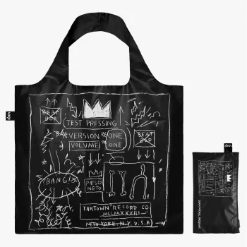 LOQI Basquiat krepšys – Crown juodas
