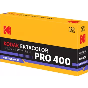 Kodak Ektacolor Pro 400 120 fotoaparato fotojuosta, 5 vienetų rinkinys