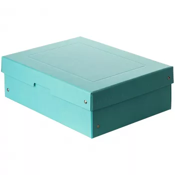 FALKEN PURE dokumentų saugojimo dėžė 1250 lapų pastelinės mėlynos spalvos 24.0 x 32.0 x 10.0 cm