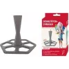 ROTH mokyklinių kūgių stovas, pagamintas iš plastiko, pilkas, individualiems mokykliniams kūgiams 700 ir 850 mm, 3 dalių