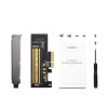 UGREEN CM302 M.2 NVMe SSD į PCIe 3.0 x4 adapterio plokštė (CM302-70503)