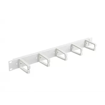 Lanberg 19 inch 1U kabelių tvarkymo skydas, B tipas - pilkas (AK-1202-S)