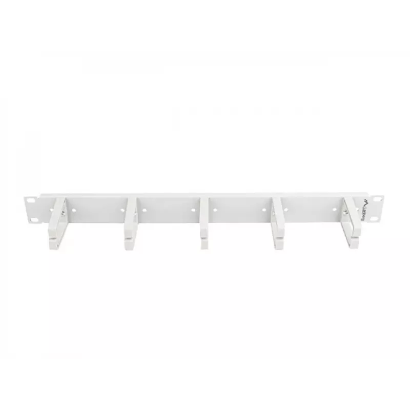 Lanberg 19 inch 1U kabelių tvarkymo skydas, B tipas - pilkas (AK-1202-S)