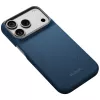 PITAKA Edge Case Argyle MagSafe dėklas iPhone 18 Pro / 17 Pro, vidurnakčio mėlynas