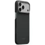 PITAKA Edge Case Argyle MagSafe dėklas iPhone 18 Pro Max / 17 Pro Max, bazalto juodas