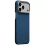 PITAKA Edge Case Argyle MagSafe dėklas iPhone 18 Pro Max / 17 Pro Max, vidurnakčio mėlynas