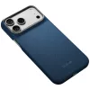 PITAKA Edge Case Argyle MagSafe dėklas iPhone 18 Pro Max / 17 Pro Max, vidurnakčio mėlynas