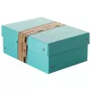 FALKEN PURE dokumentų laikymo dėžė 1250 lapų pastelinė mėlyna 18.0 x 25.0 x 10.0 cm