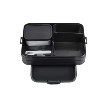 MEPAL Bento Lunchbox Take a Break didelis, šiaurietiškas juodas, 1,5 l maisto laikymo indas
