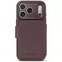 Decoded Leather Detachable Wallet odinis dėklas, skirtas iPhone 18 Pro Max / 17 Pro Max, MagSafe, Chocolat Brown