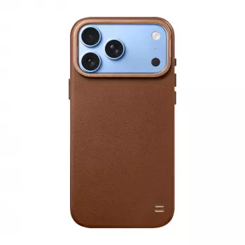 Laut Lux Edge dėklas, skirtas iPhone 18 Pro / 17 Pro, MagSafe, Cocoa Brown