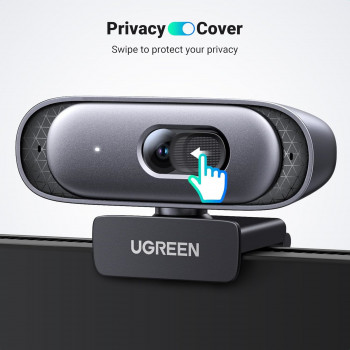 UGREEN CM778 2K 30FPS internetinė vaizdo kamera – juoda