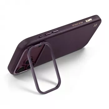 Laut Lux Edge dėklas, skirtas iPhone 18 Pro / 17 Pro, MagSafe, Deep Plum