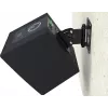 Intusonic VESA75-100PRO-B garsiakalbio laikiklis, juodas