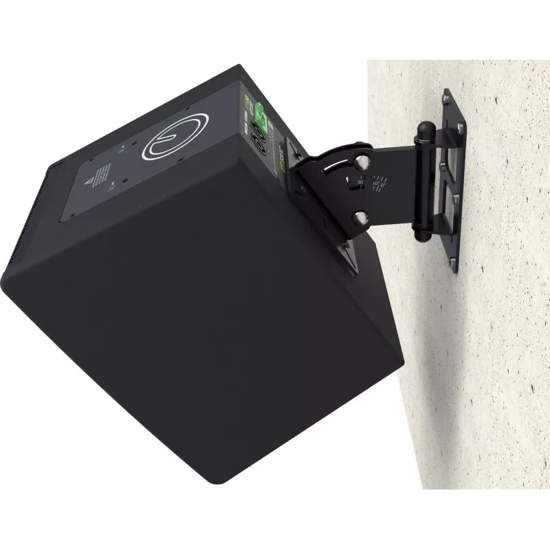 Intusonic VESA75-100PRO-B garsiakalbio laikiklis, juodas